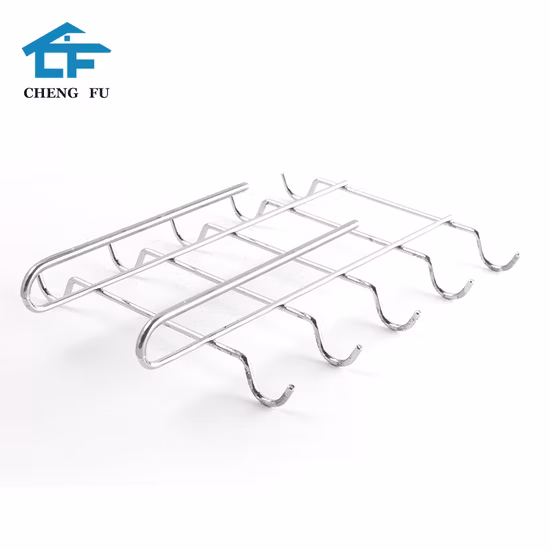 Under Shelf Mug Cup Cupboard Kitchen Organizer Hanging Rack Holder