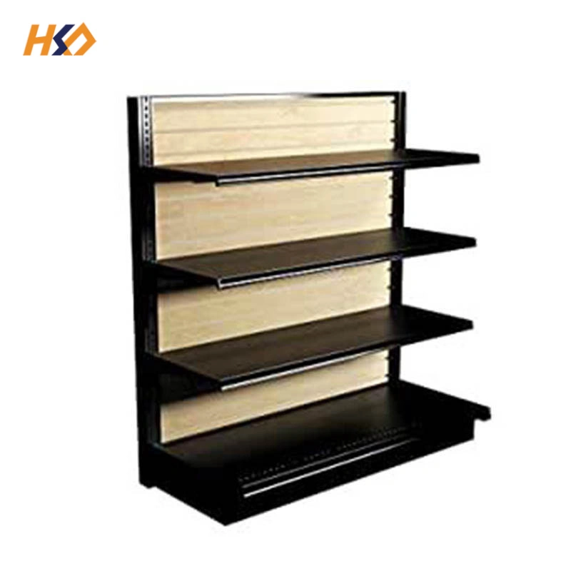 Wholesale Double Supermarket Shelf Adjustable Store Shelves Price Holder for Shelves