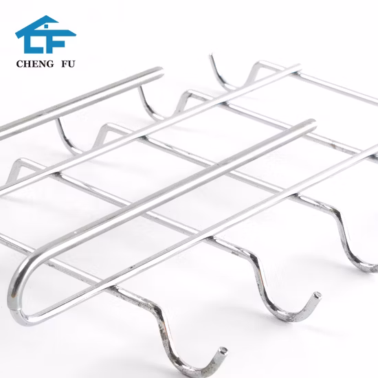 Under Shelf Mug Cup Cupboard Kitchen Organizer Hanging Rack Holder