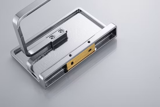 Badezimmerzubehör Toilettenpapierhandtuchhalter aus Blattgold mit Ablage